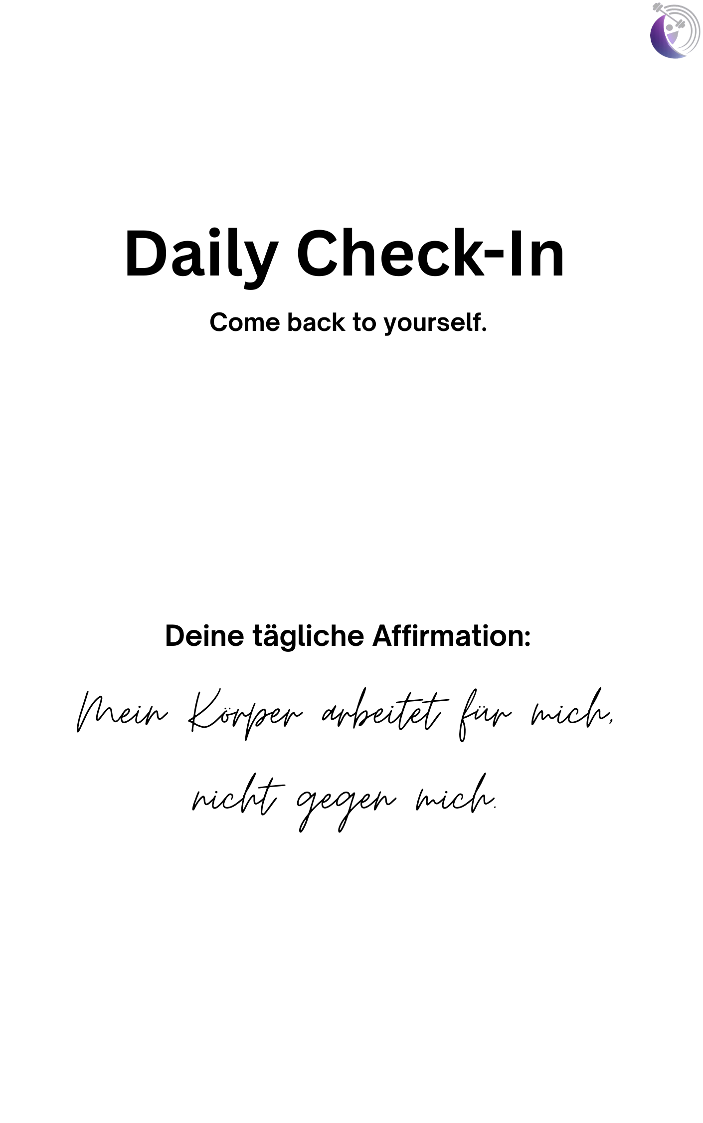 Fitness & Mindset Journal DiFit